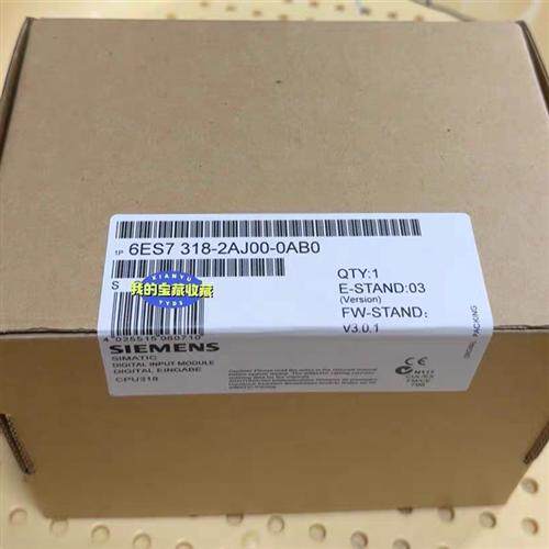 全新正品未开封6ES7318-2AJ00-0AB0 6ES7 318-2AJ00-0AB0现货销售