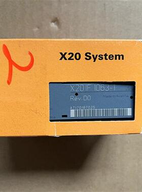 全新原装 B&R贝加莱PLC模块X20 IF1063-1 X20DO8332