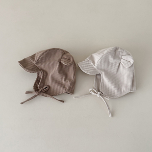 儿童雷锋帽可爱小耳朵春秋款宝宝帽子男童女童包脸帽防风护耳保暖