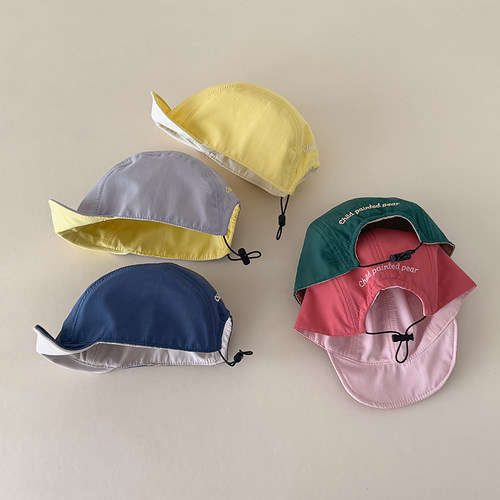 双面儿童软檐速干鸭舌帽