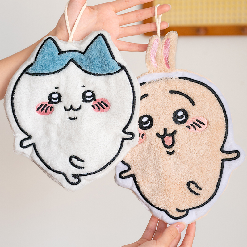 乌萨奇擦手巾珊瑚绒加厚超强吸水