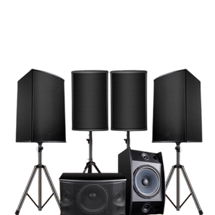 专业舞台演出音箱会议室壁挂音箱套装家用卡包KTV专用卡拉OK音响