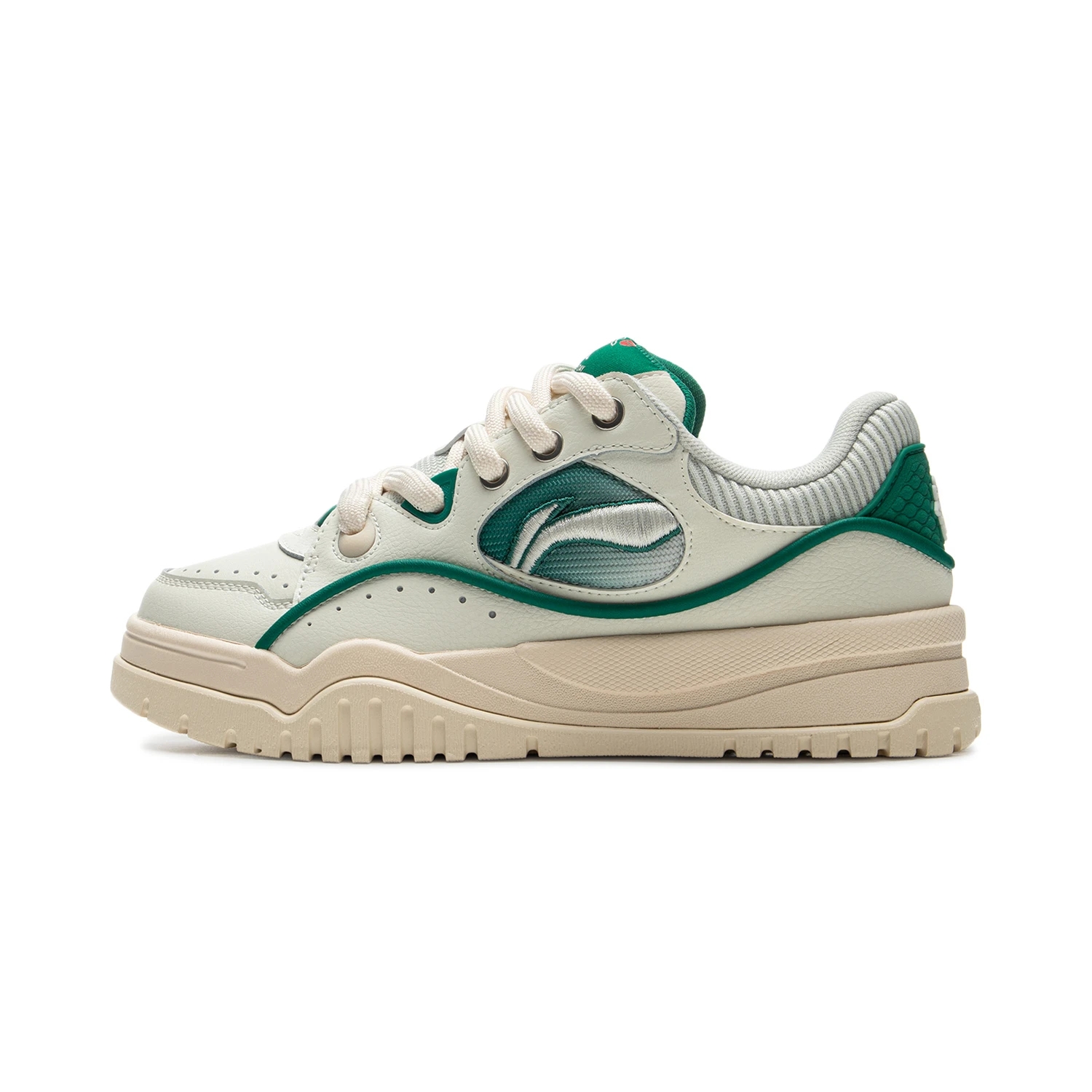 李宁恭喜发财配色女子经典休闲鞋