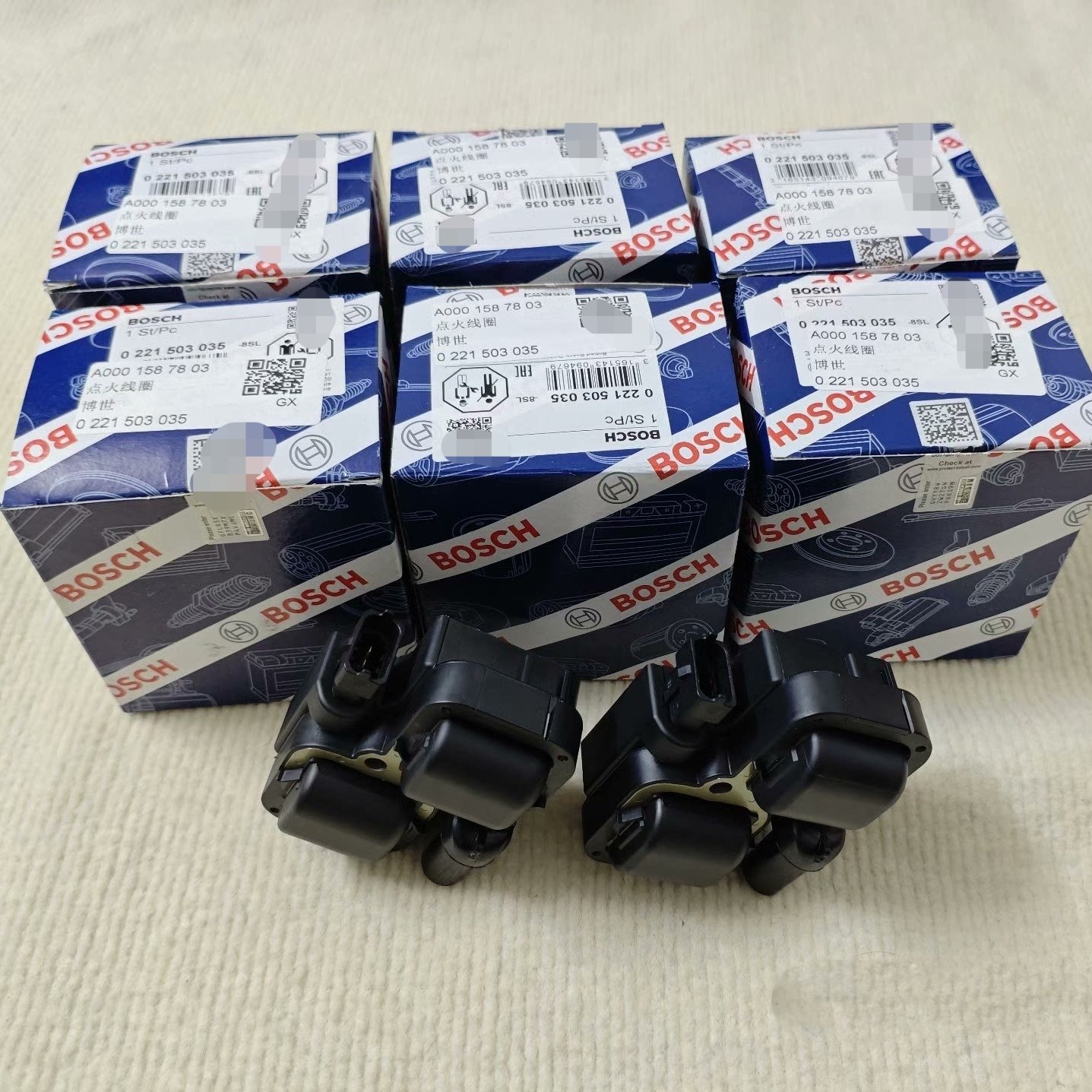 适用奔驰A180B200ML320G500R500S350唯雅诺M112M113M266点火线圈