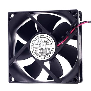 8025 12V D80SH 机箱电源UPS散热风扇大风量 0.30A 悦伦