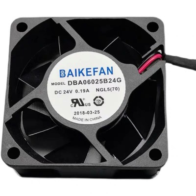 全新 BAIKEFAN DBA06025B24G 24V 0.19A 6025 6CM厘米 变频器风扇