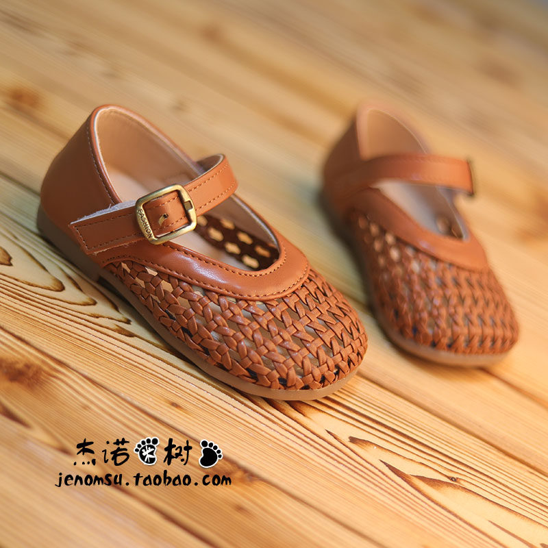 宝宝半凉鞋公主风女2025夏天洋气时尚编织沙滩鞋女童鞋软底罗马鞋,童鞋/婴儿鞋/亲子鞋,凉鞋,淘宝优惠券,粉丝福利购,淘宝优惠卷