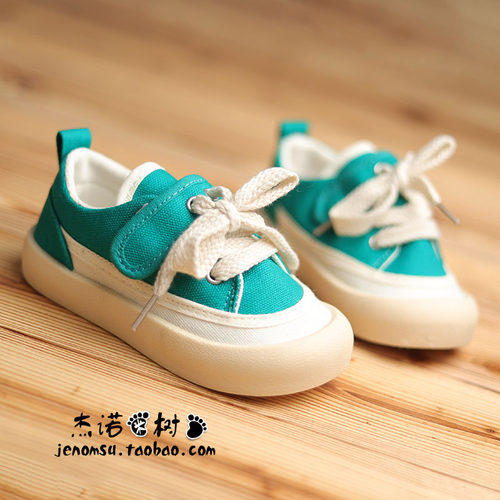 2023春秋款韩版男童软底帆布鞋