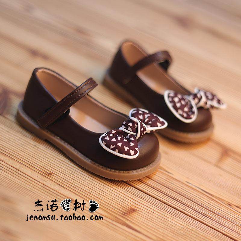 宝宝豆豆鞋女1-3-5岁春秋公主2025新款女童蝴蝶结女宝单鞋小皮鞋6,童鞋/婴儿鞋/亲子鞋,皮鞋,淘宝优惠券,粉丝福利购,淘宝优惠卷