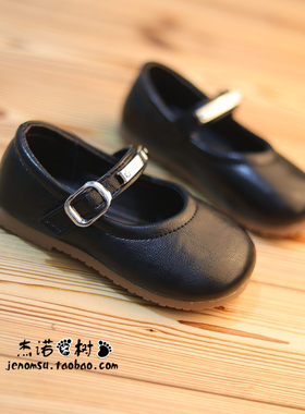 女宝宝皮鞋22-31码简约风公主鞋