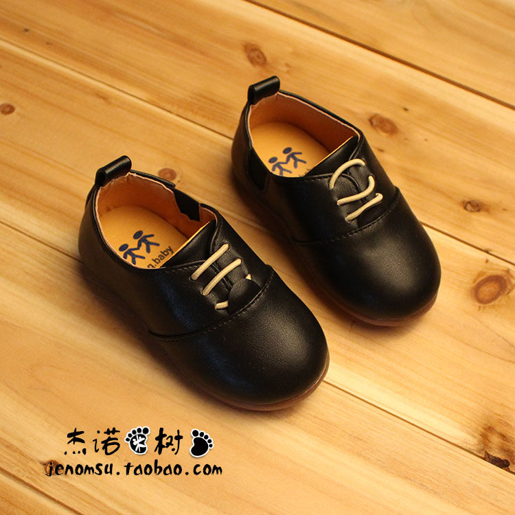 男童演出皮鞋春秋黑色套脚一脚蹬懒人单鞋女宝宝英伦风男宝豆豆鞋,童鞋/婴儿鞋/亲子鞋,皮鞋,淘宝优惠券,粉丝福利购,淘宝优惠卷