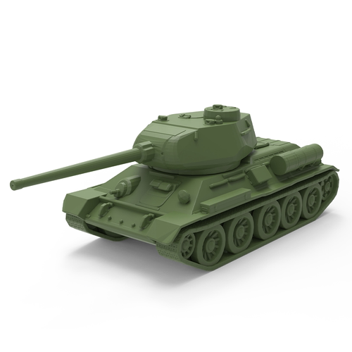 MRY-SFW SS378 1/24 军事模型 中国改造版T-34-85中型坦克