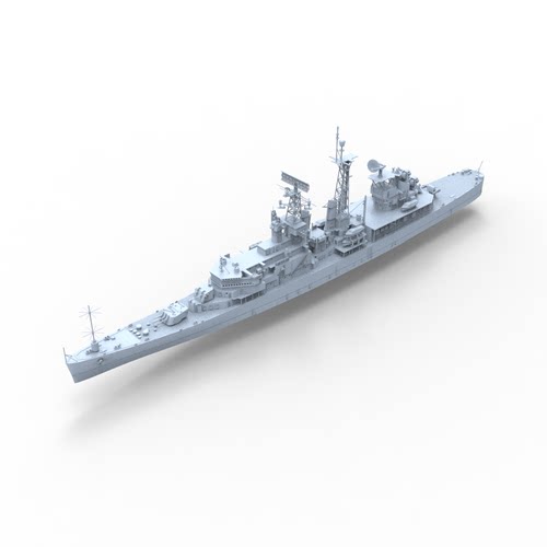 SSC157 军事模型 美国 加尔维斯顿级小石城号导弹巡洋舰 水线版