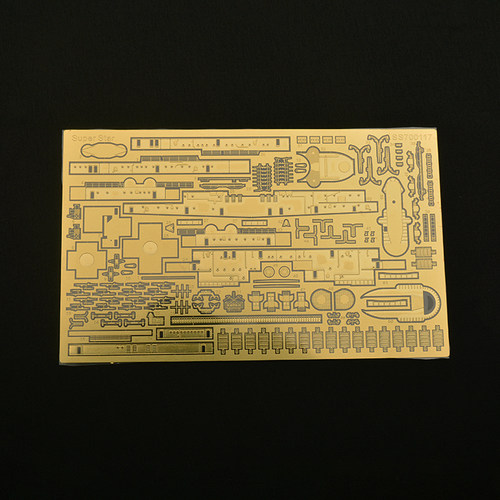 丹东网购 SSMODEL 700117 1/700 蚀刻片 亚特兰大 圣迭戈 巡洋舰 - 封面