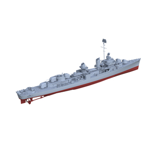 MRY-SFW SSC534S 军事模型 美国 弗莱彻级驱逐舰 考埃尔号 全底版