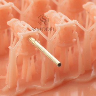 丹东网购 SSMODEL 8700935 1/700 3D打印 美国 军舰 127mm副炮