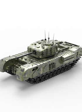 SSMODEL 72565 V1.7 1/72 3D打印英国A22丘吉尔VII 步兵坦克MKIV