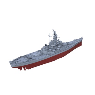 SSC136S 军事模型 美国 南达科他级南达科他号战列舰 船底版