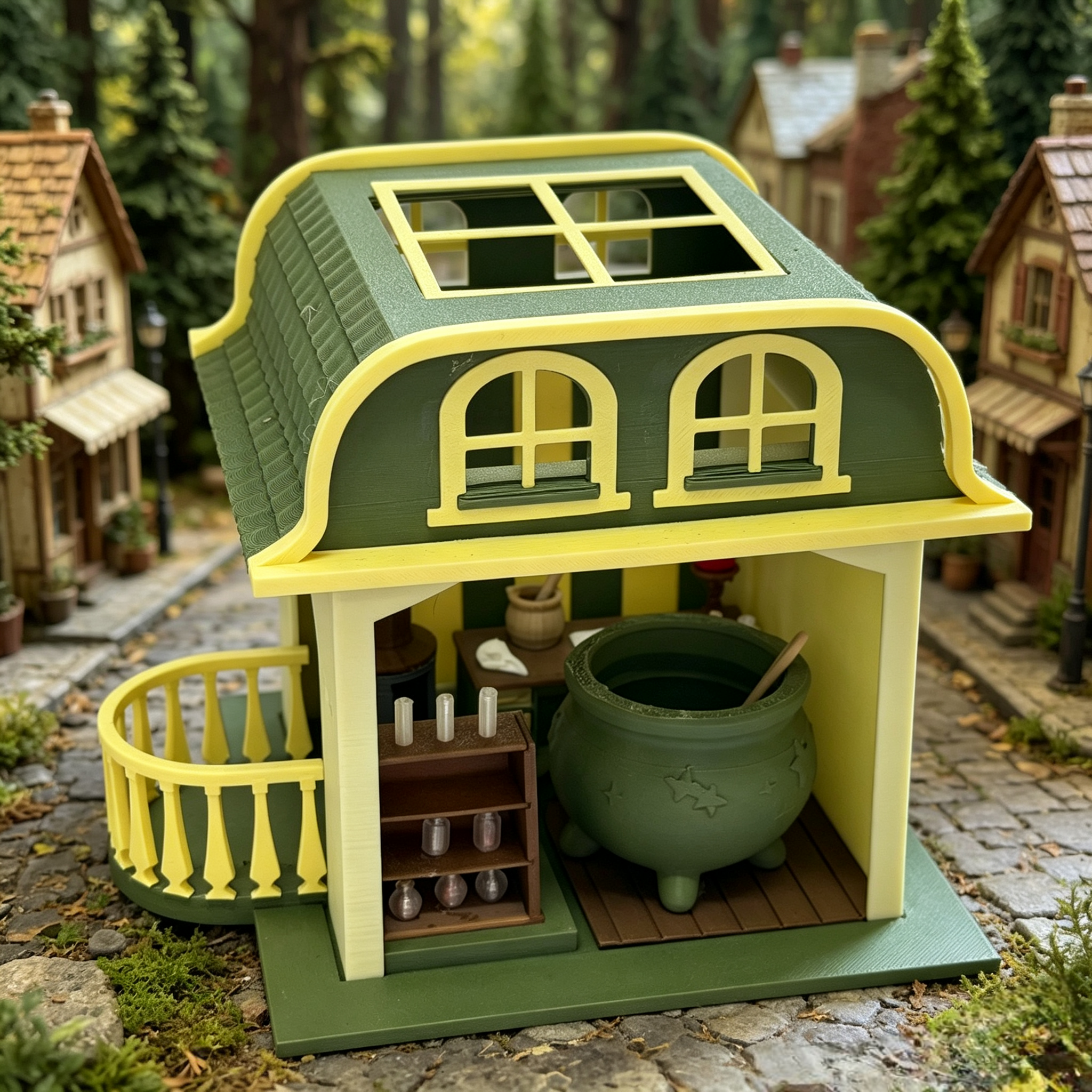 RHF0377 桌面摆件 创意礼物DIY小屋 系列产品 角色职业 迷你模型