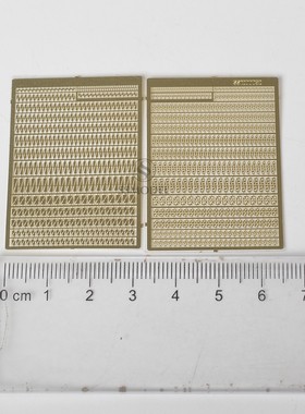 SSMODEL 1200031 1/1200&1250 蚀刻片 三角板 实心+空心 舰船通用