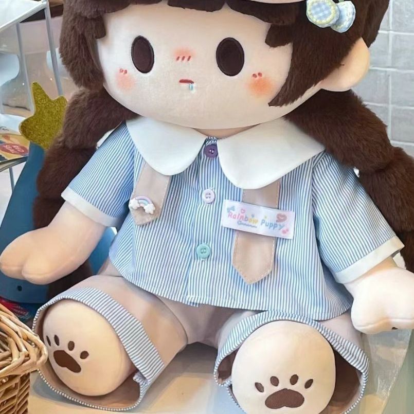 学院娃衣40cm棉花公仔一