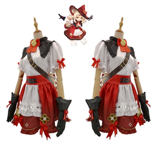 原神系列cos女巫可莉新皮肤cos服琪花星烛套装女全套cosplay服装