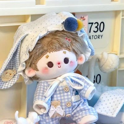 20cm棉花娃娃爬爬服可爱