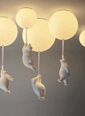 儿童房吸顶灯网红卡通创意幼儿园灯具男女孩卧室灯玄关入户客厅灯