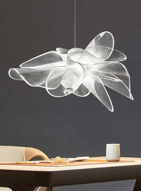 意大利设计师创意花朵形状个性餐厅吊灯客厅卧室装饰艺术灯具大全