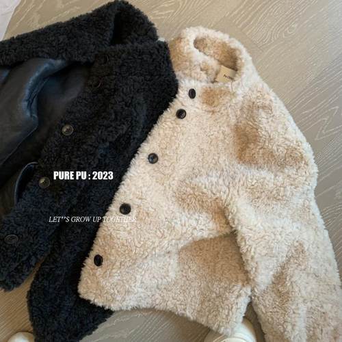 全羊毛常规保暖外套皮毛一体韩版