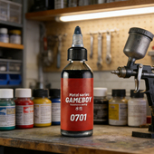 模型漆 金属色 喷笔画颜料 水性预调漆 手办上色 丙烯颜料