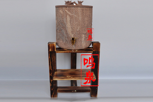 22升木鱼石矿化水桶/原石饮水机/纯天然矿化净水水缸净水器矿化桶