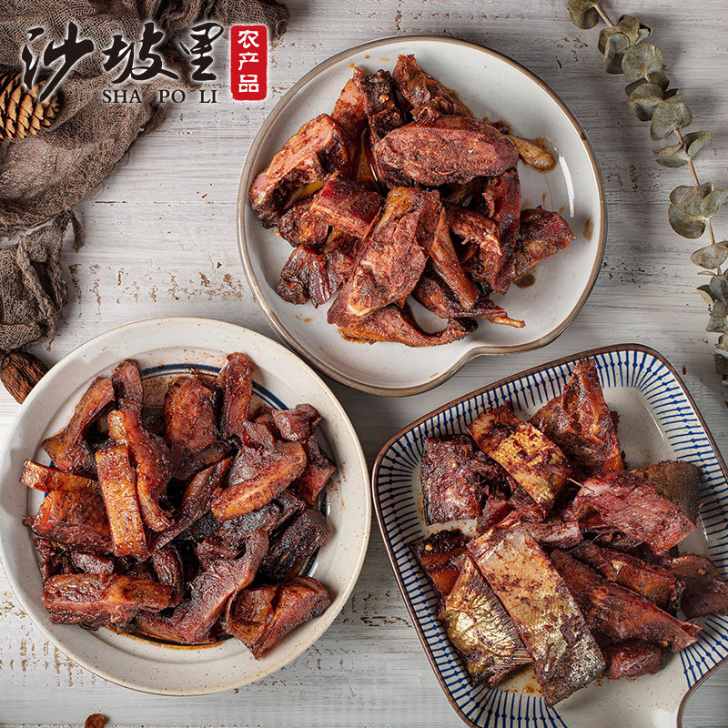 沙坡里湖南扎菜组合装扎腊鸭鸡鱼
