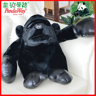 pandaway厂家直销毛绒玩具公仔仿真猩猩金刚儿童女孩生日礼物 正版