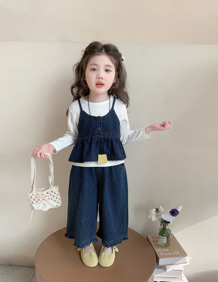 女童套装2026新款儿童洋气时髦春秋款中小童女孩运动三件套