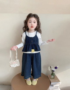 女童套装2026新款儿童洋气时髦春秋款中小童女孩运动三件套