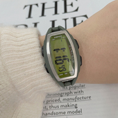 XONIX多功能经典 大字夜光男女生防水手表学生游泳闹铃电子表女装