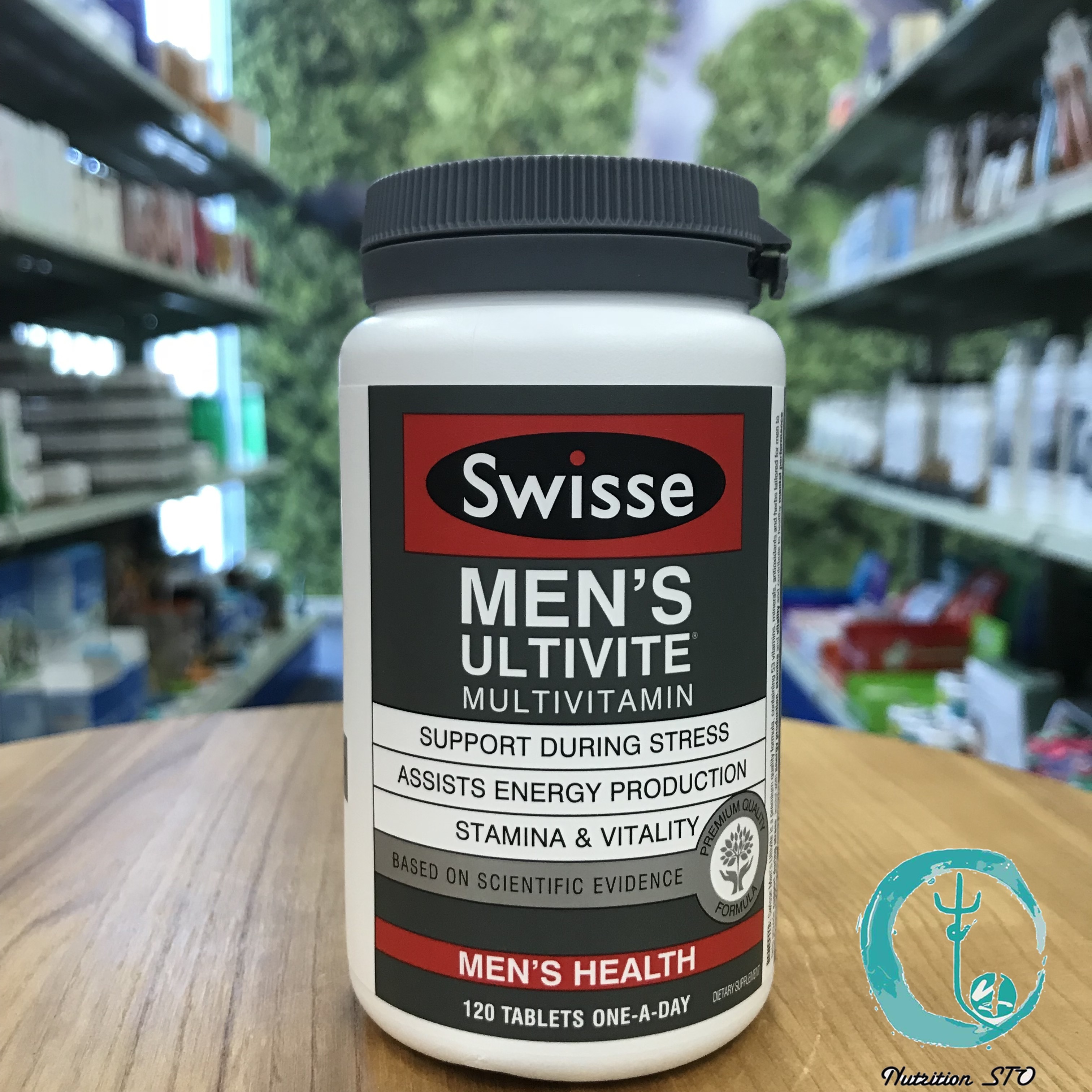 新西兰直邮 澳洲 Swisse 男士复合素维生素片 植物精华 120粒