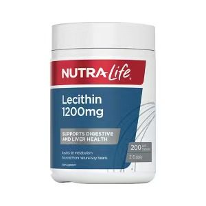 新西兰直邮 Nutra-life  1200mg 200装 纽乐卵磷脂  人体清道夫