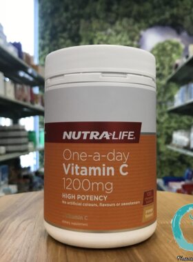 新西兰直邮 Nutralife 纽乐1200mg 维生素 C VC咀嚼片 120片