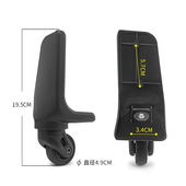 BW014 6046万向轮配件箱包皮箱脚轮修理滑轮脚轮子更换轮 亚洲豹Z