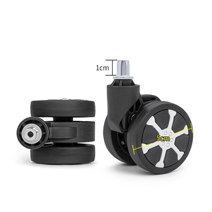 W302#动力箱包科技行李箱轮子替换旅行箱DL-180万向轮配件拆卸轮