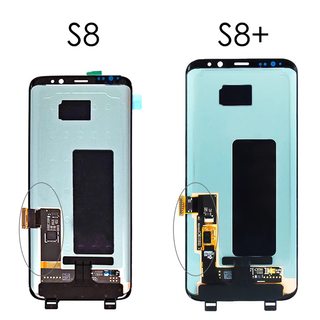 适用三星S8 S9+plus原装G9650 N9500 NOTE8 NOTE9带框曲屏幕总成