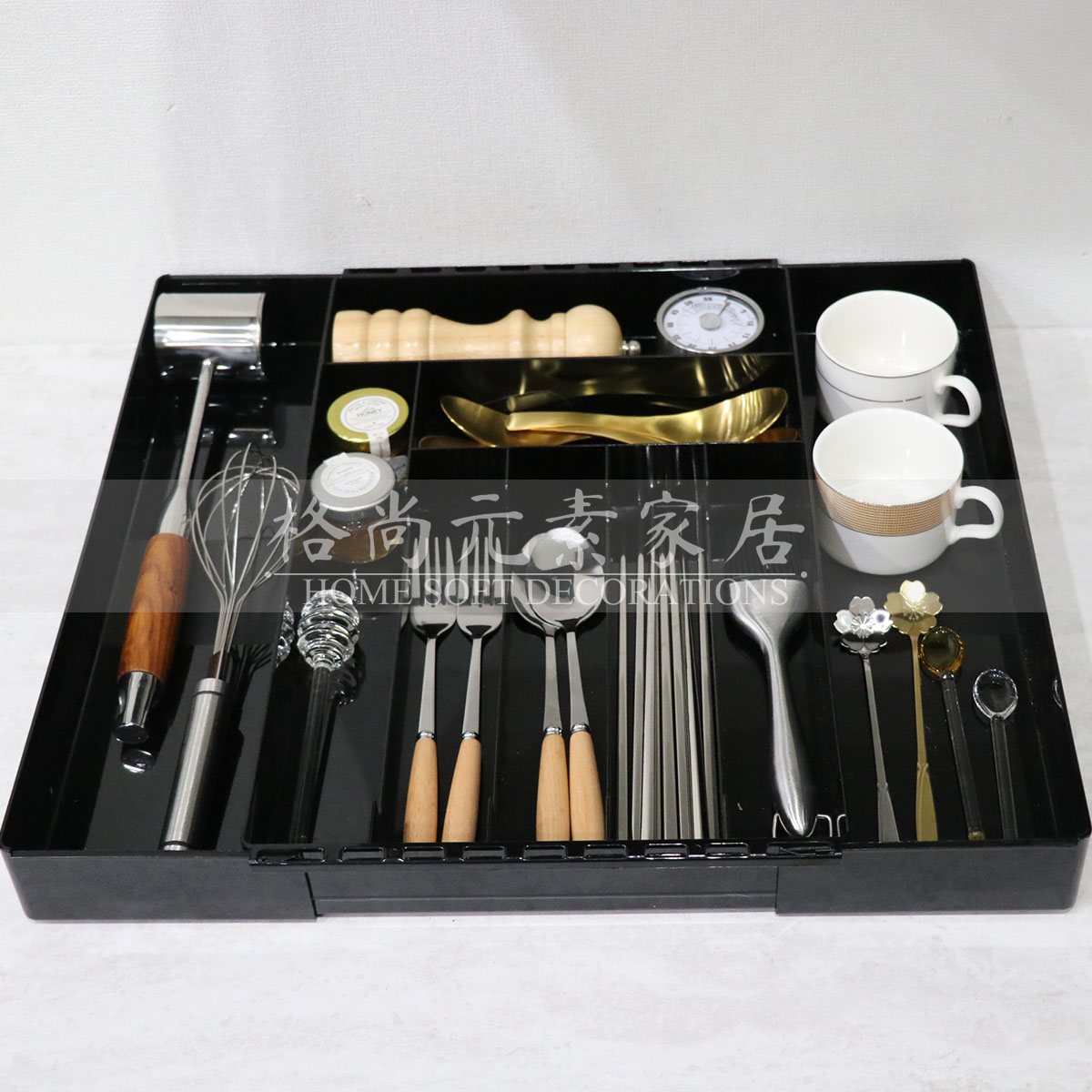 样板间厨房抽屉厨具小饰品摆件