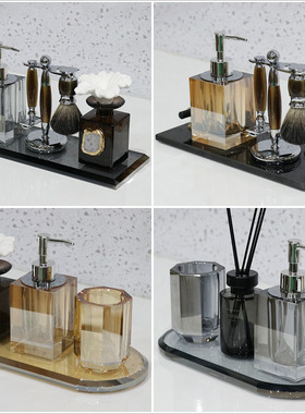 样板房卫生间摆件软装饰品