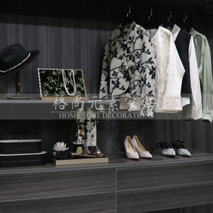 展厅衣柜饰品摆件 子首饰组合套装 新中式 国风样板房衣帽间衣服鞋