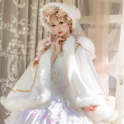 斗篷披肩猫系小仙女Lolita原创