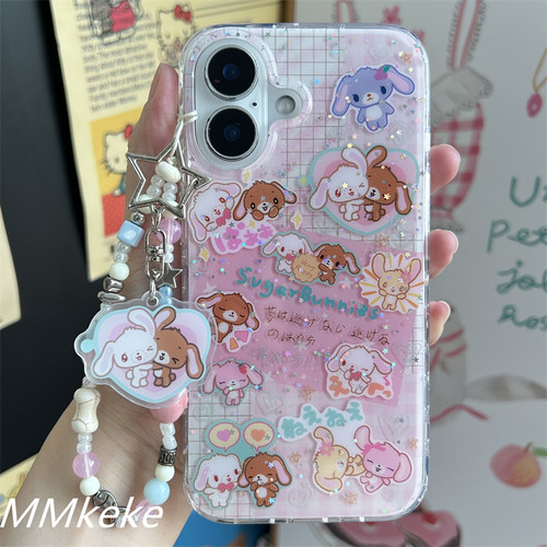 可爱甜点兔双层IMD手机壳