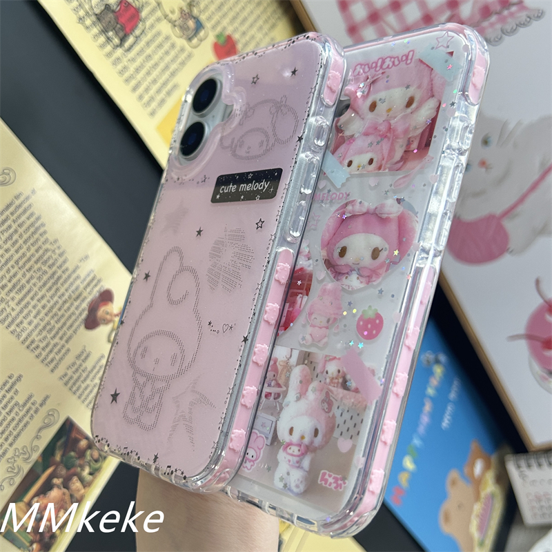 萌萌美乐蒂双层imd手机壳