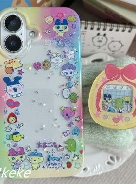 可爱拓麻歌子双层手机壳